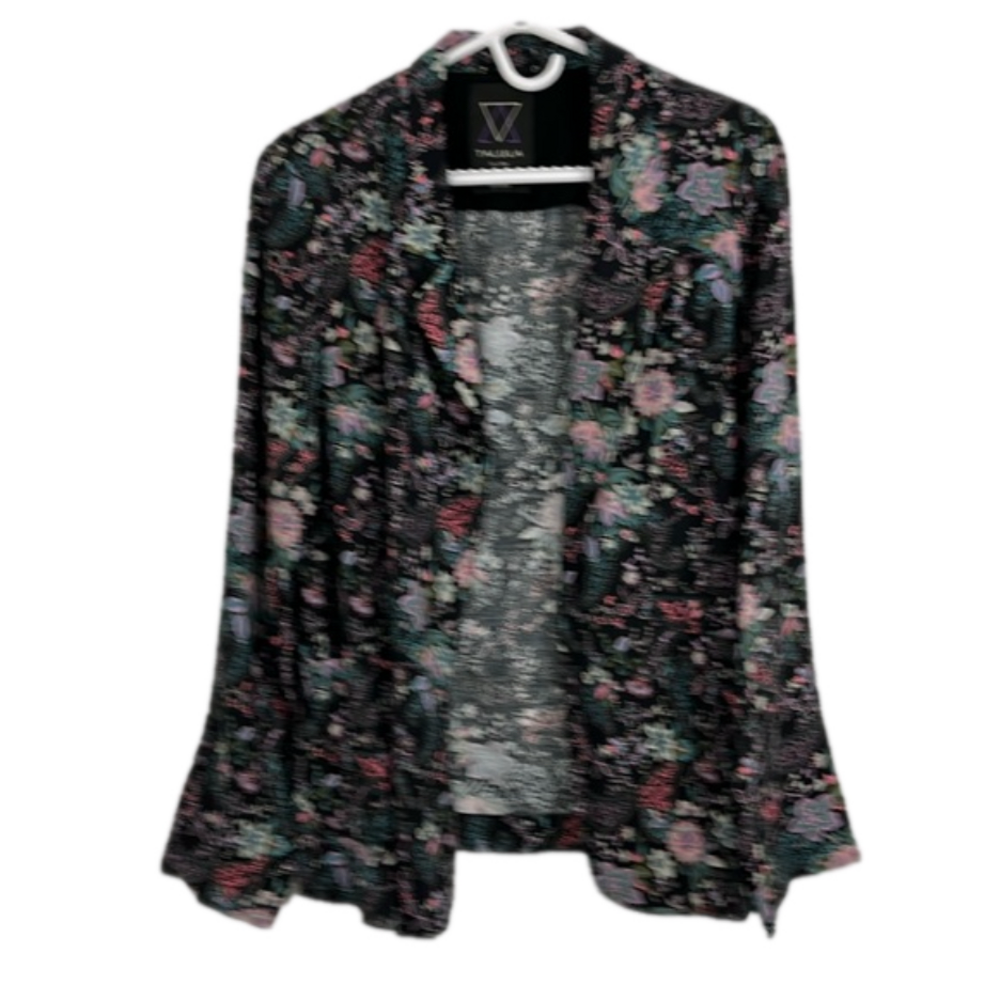 Aritzia Talula Floral Lightweight Blazer Women's Size 8
